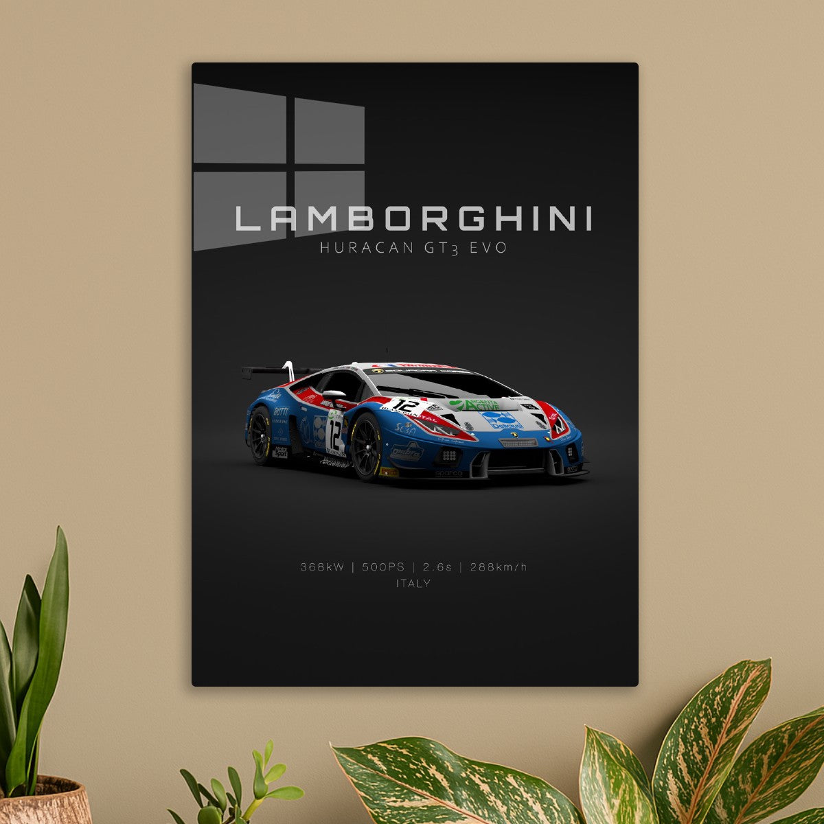 Lamborghini Huracan GT3 No 12