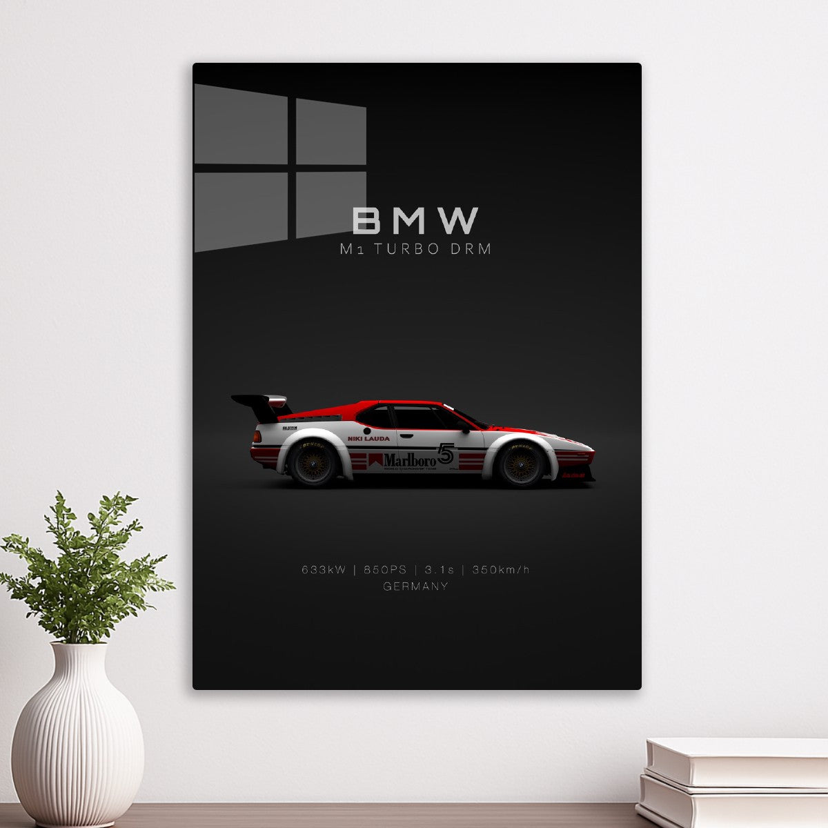 BMW M1 Turbo DRM 1980 Lauda