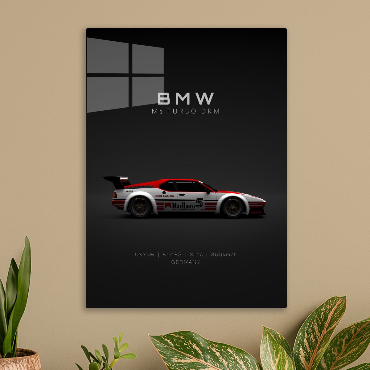 BMW M1 Turbo DRM 1980 Lauda