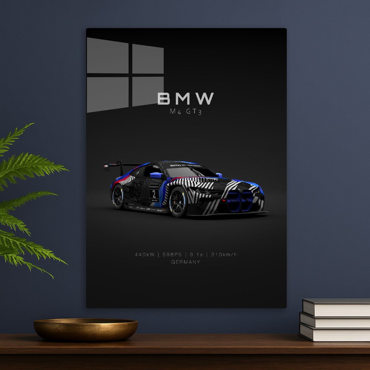BMW M4 GT3 - No 2 -  Front