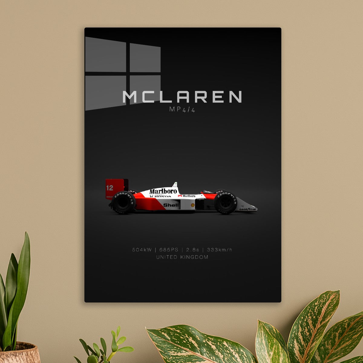 Mclaren MP4/4 - Specs