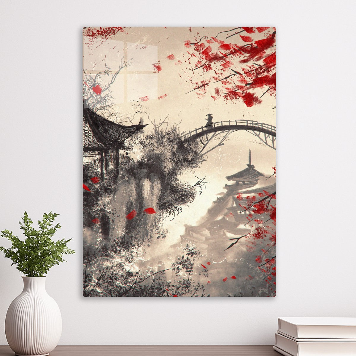 Samurai on Bridge