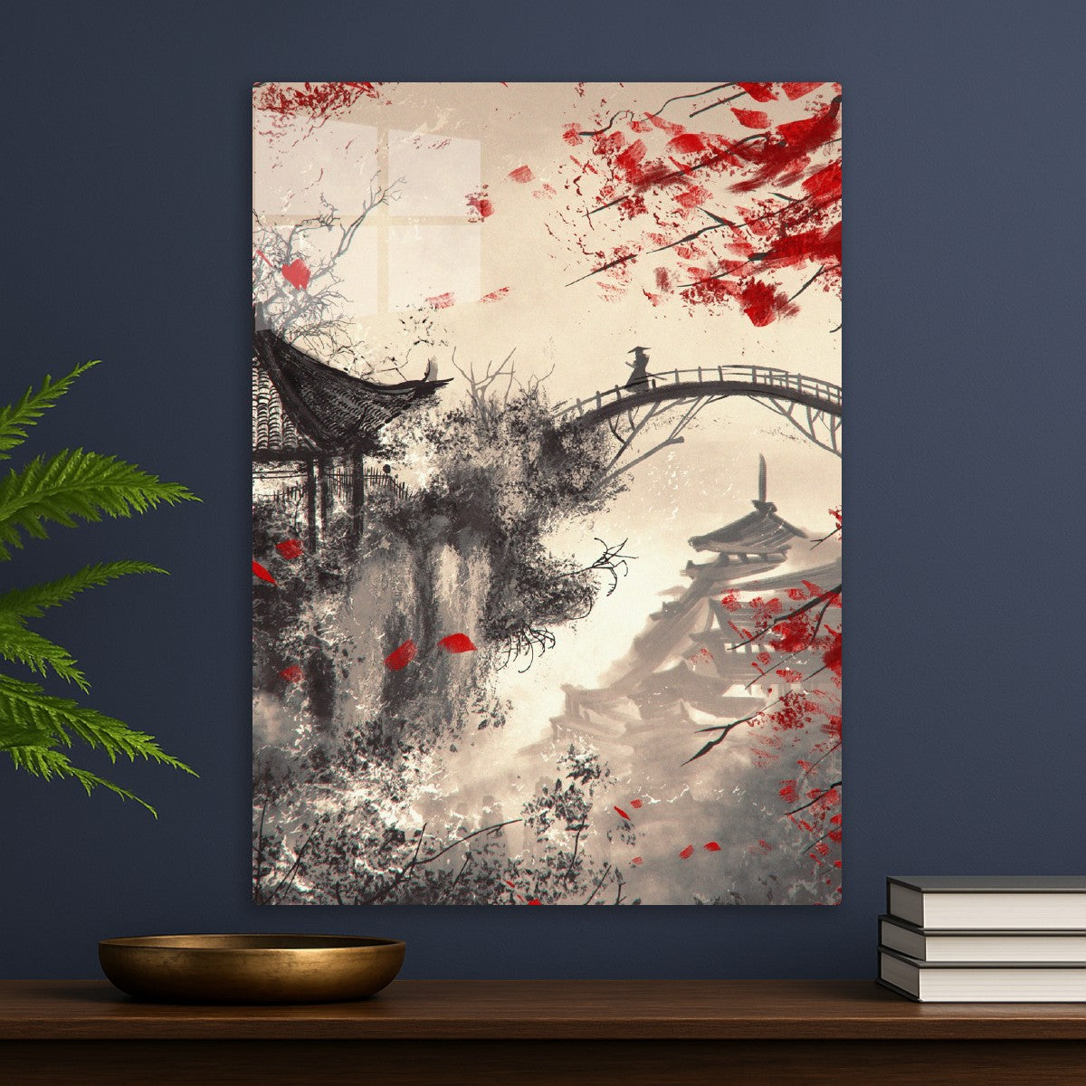 Samurai on Bridge