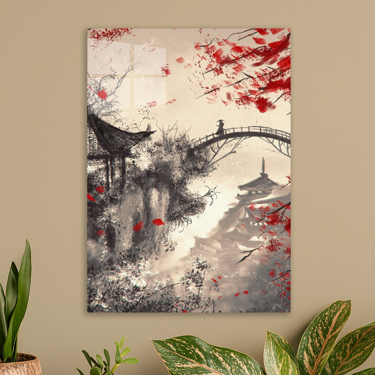 Samurai on Bridge