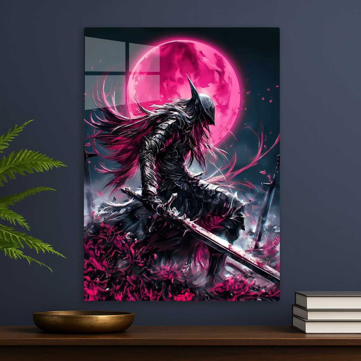 Dark Knight Under Blood Moon