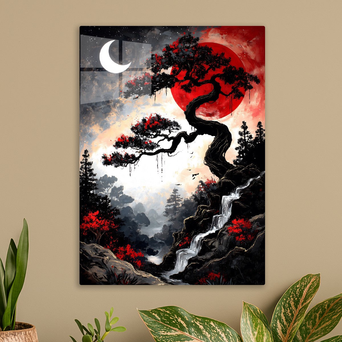 Crimson Serenity