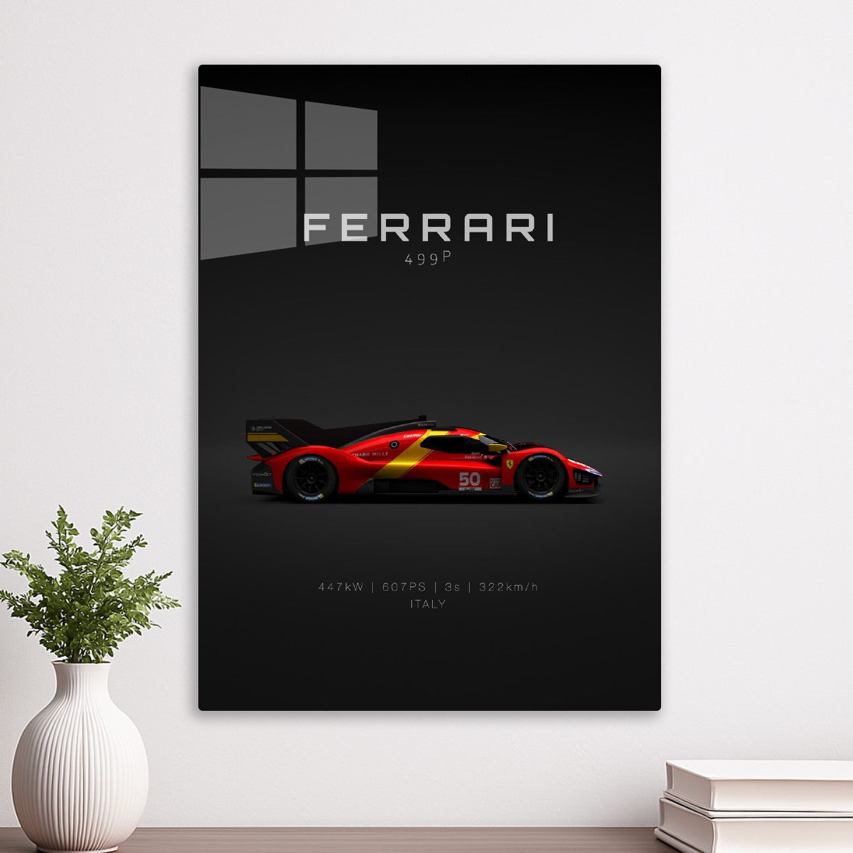 Ferrari 499P LMH 2023 - Specs