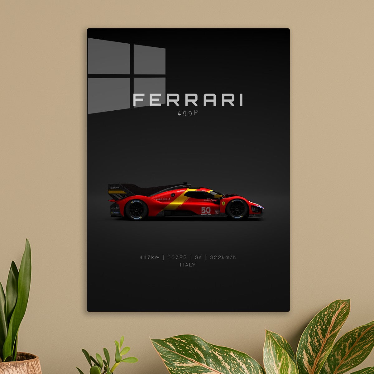 Ferrari 499P LMH 2023 - Specs
