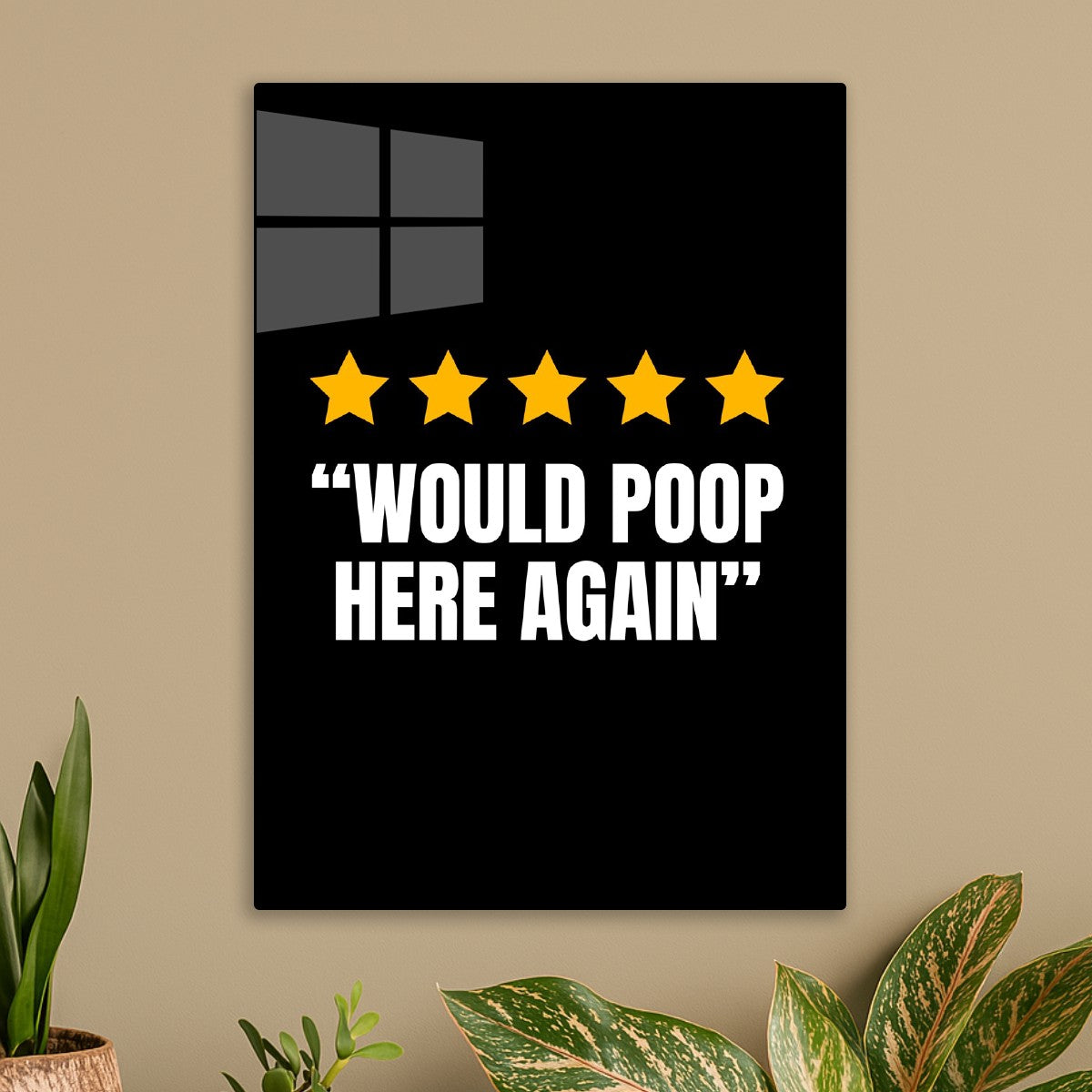 Would poop here again