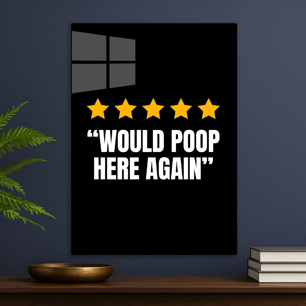 Would poop here again