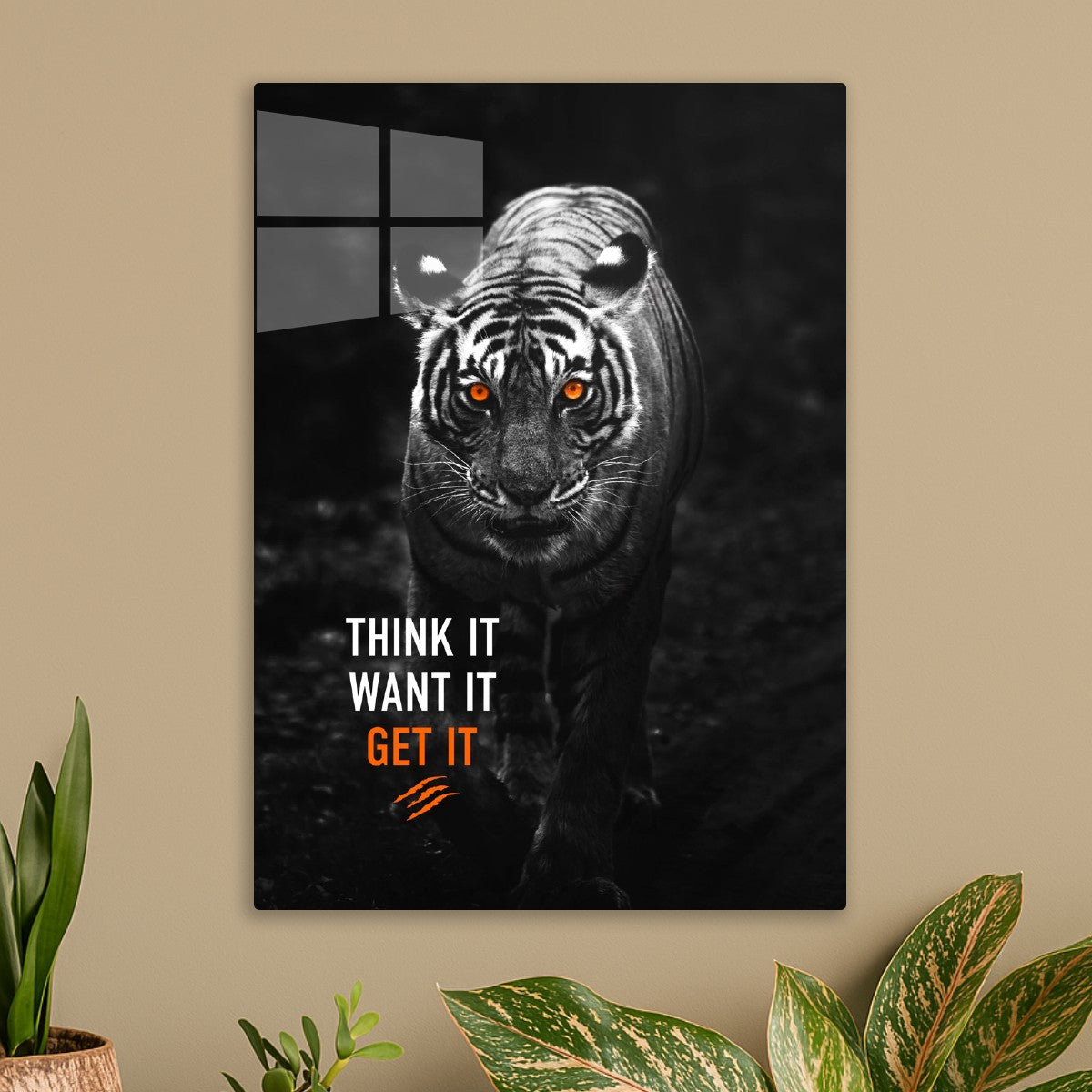 Tiger text art