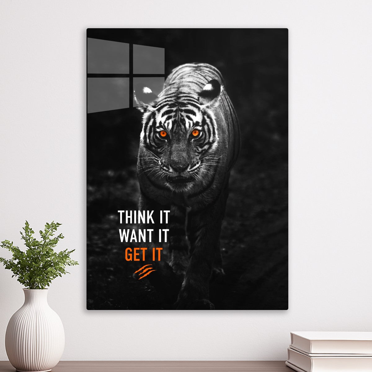 Tiger text art