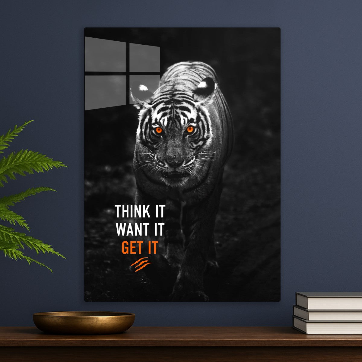 Tiger text art