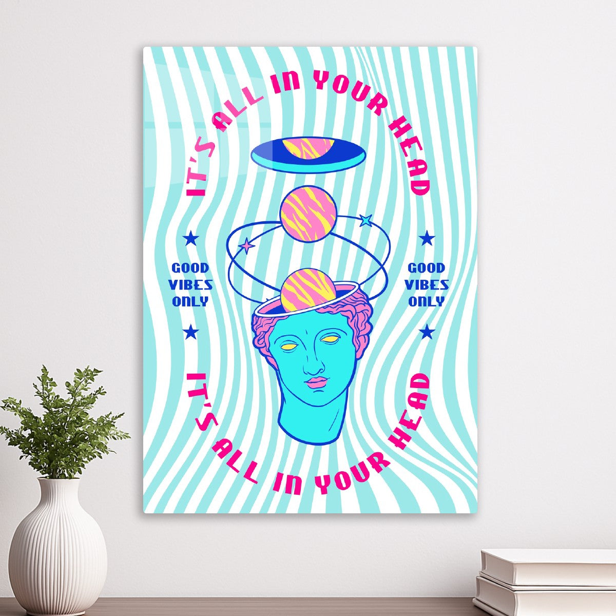Good vibes only - retrowave
