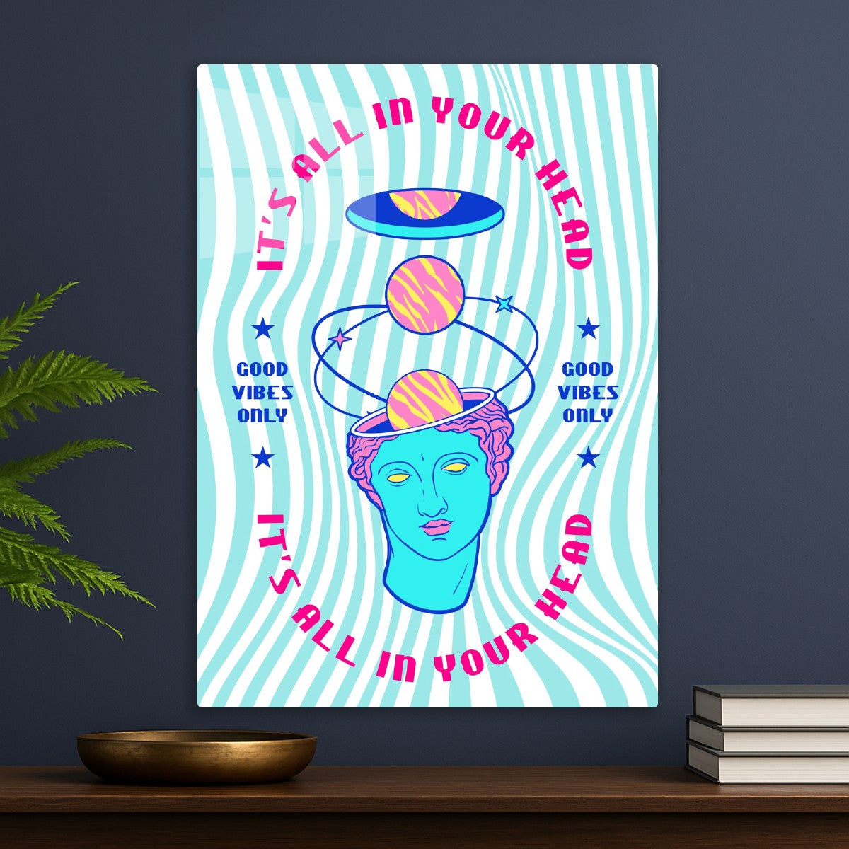 Good vibes only - retrowave