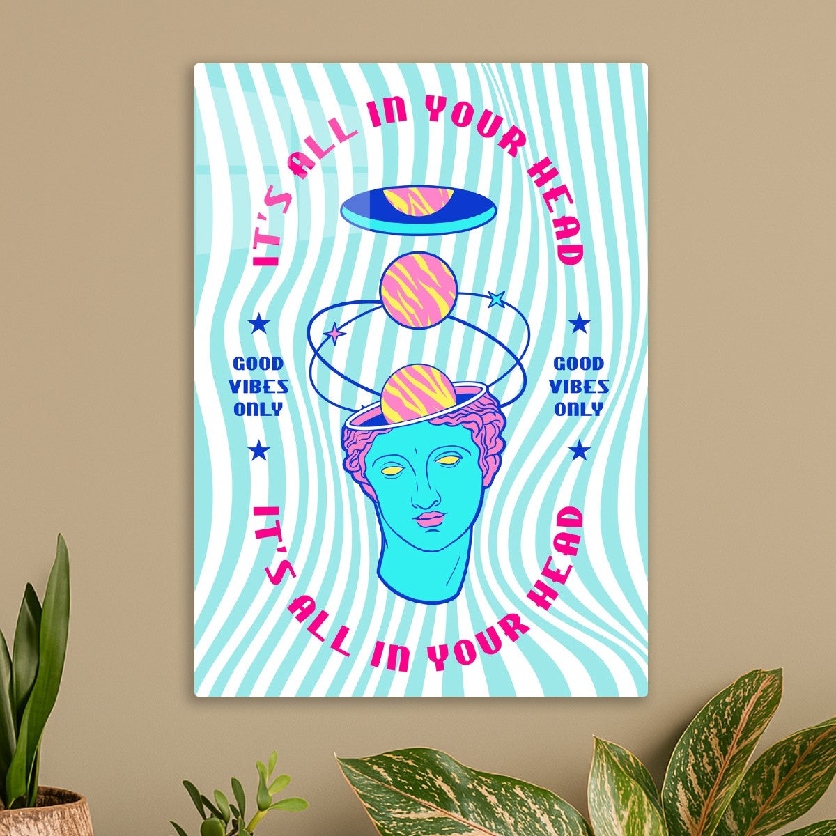 Good vibes only - retrowave