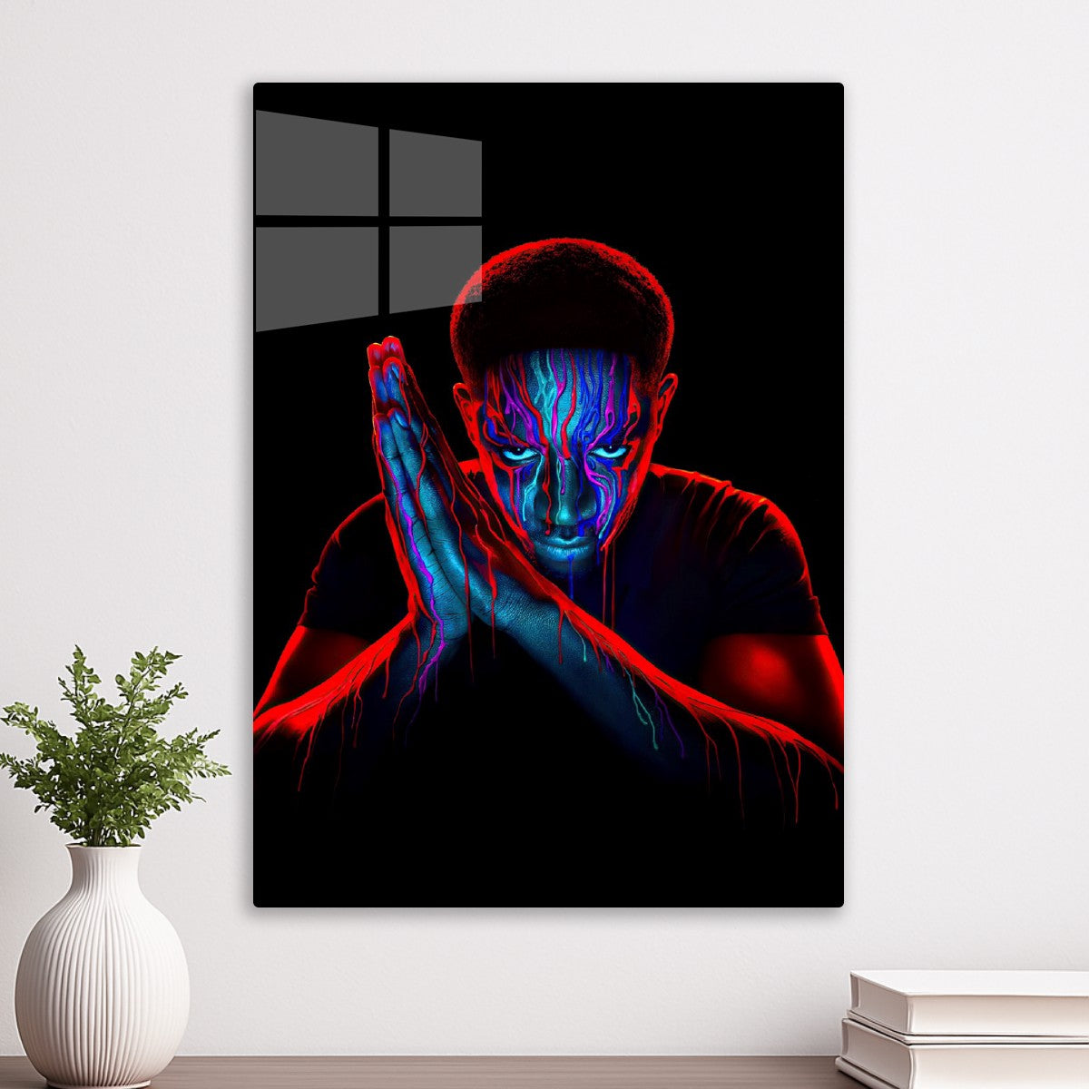 SNowfall psychedelic poster