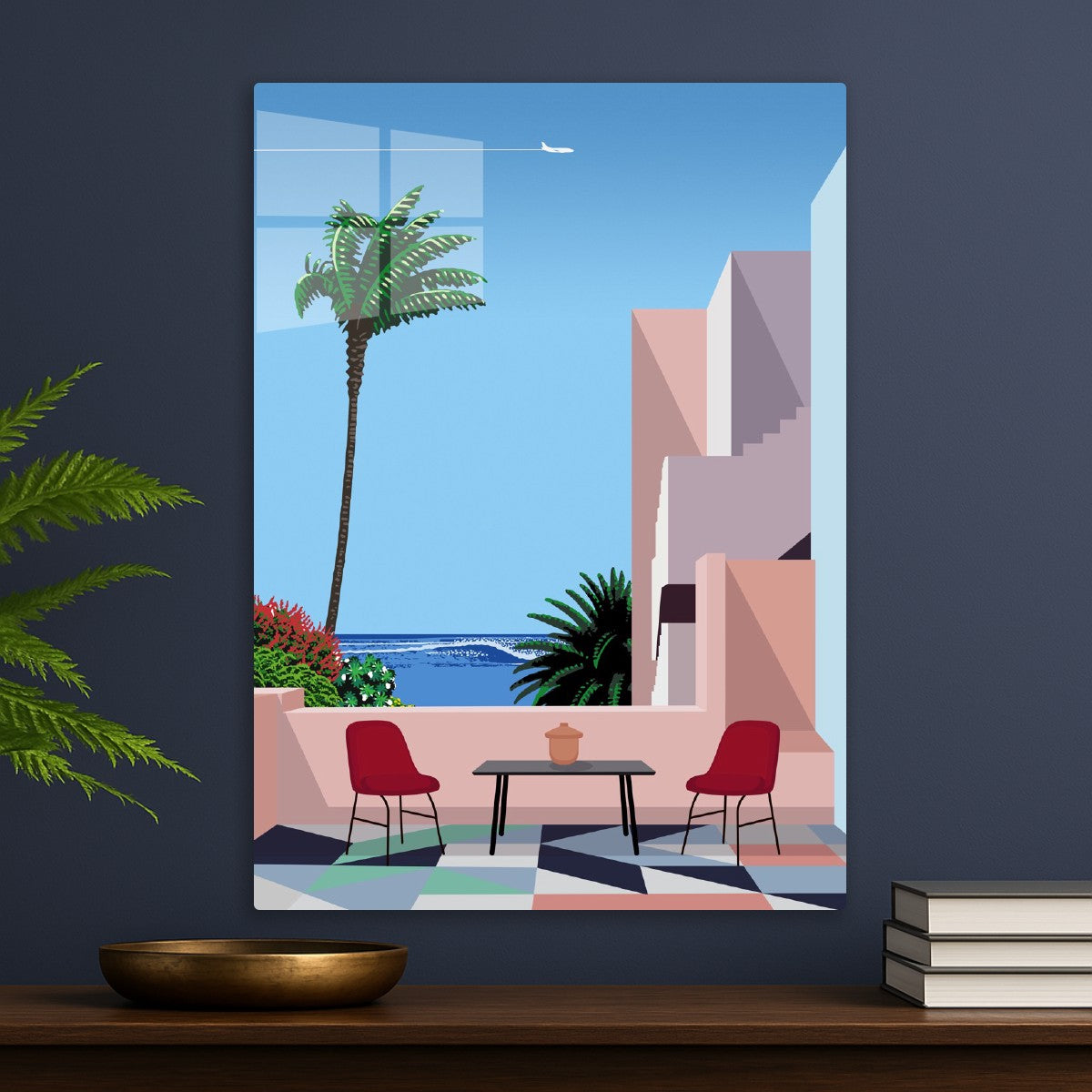 Cancun, Mexico — City Pop art