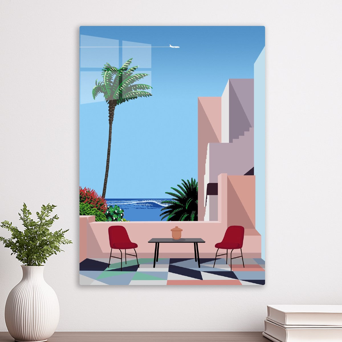 Cancun, Mexico — City Pop art