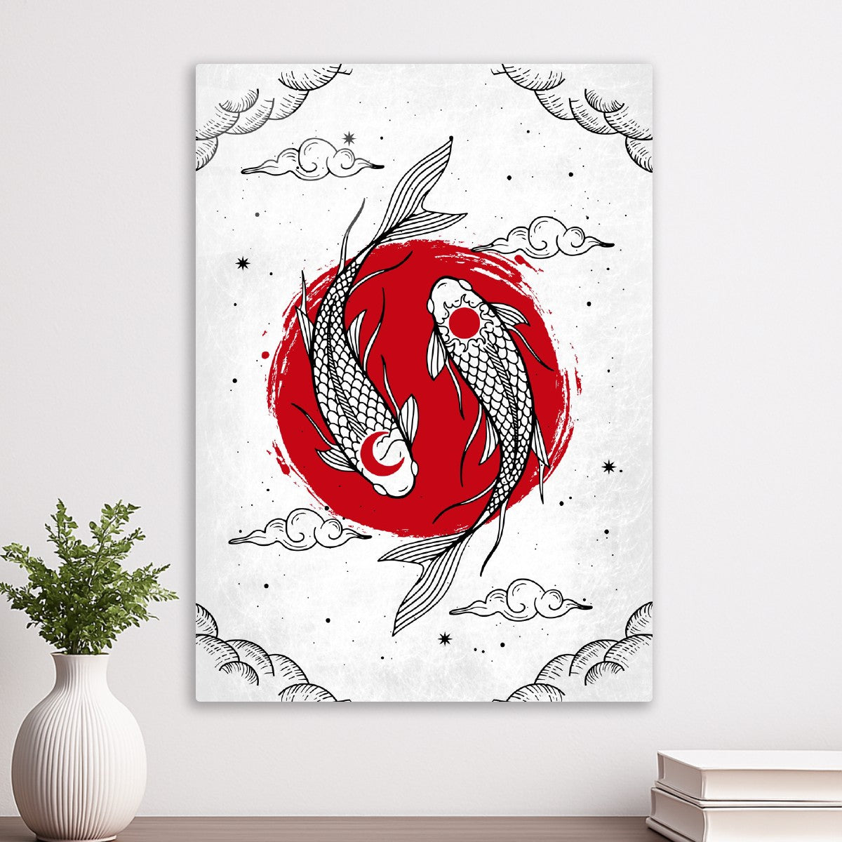 Koi Fish Yin Yang
