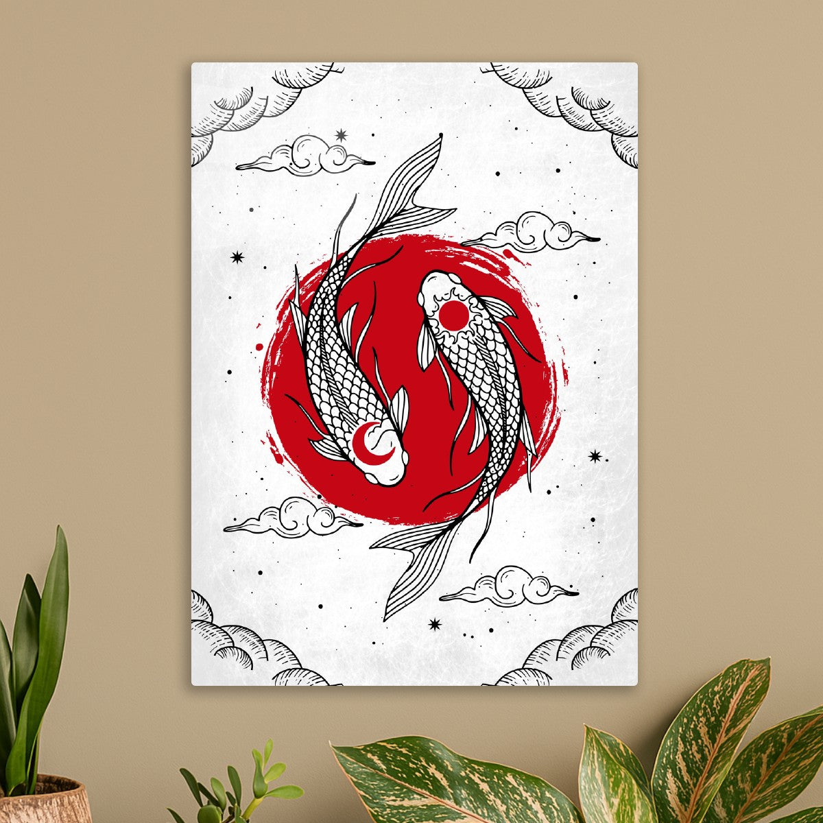 Koi Fish Yin Yang