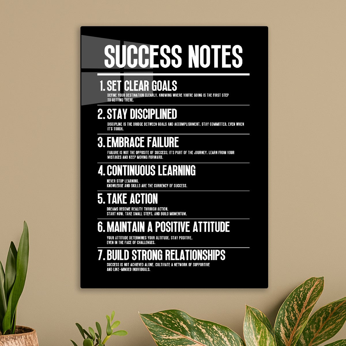 7 Success Notes