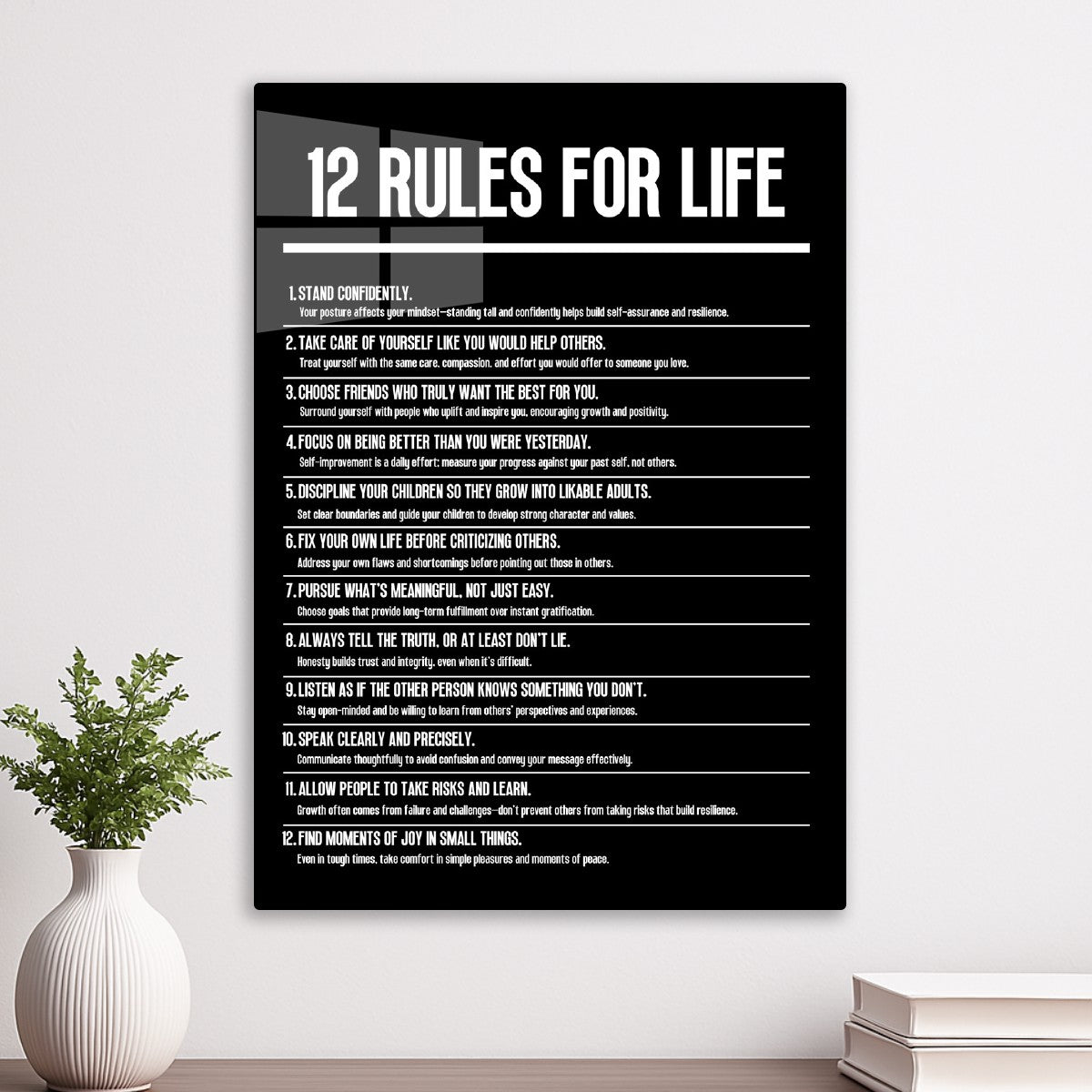 Rules for  Life