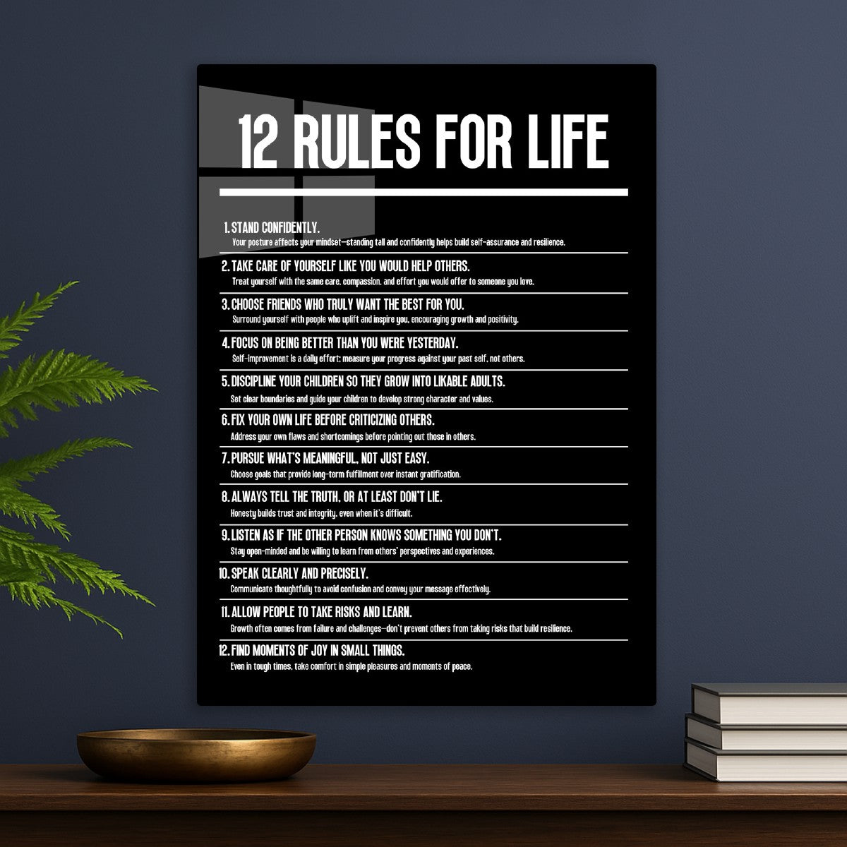 Rules for  Life
