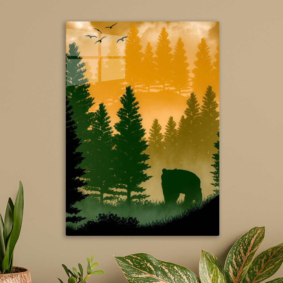 bear and forest