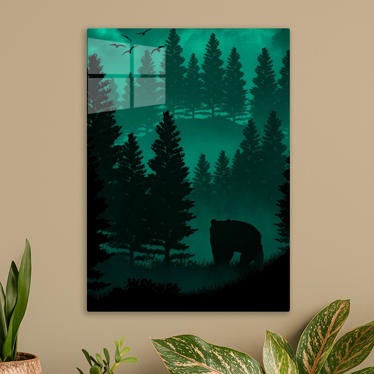 bear and forest