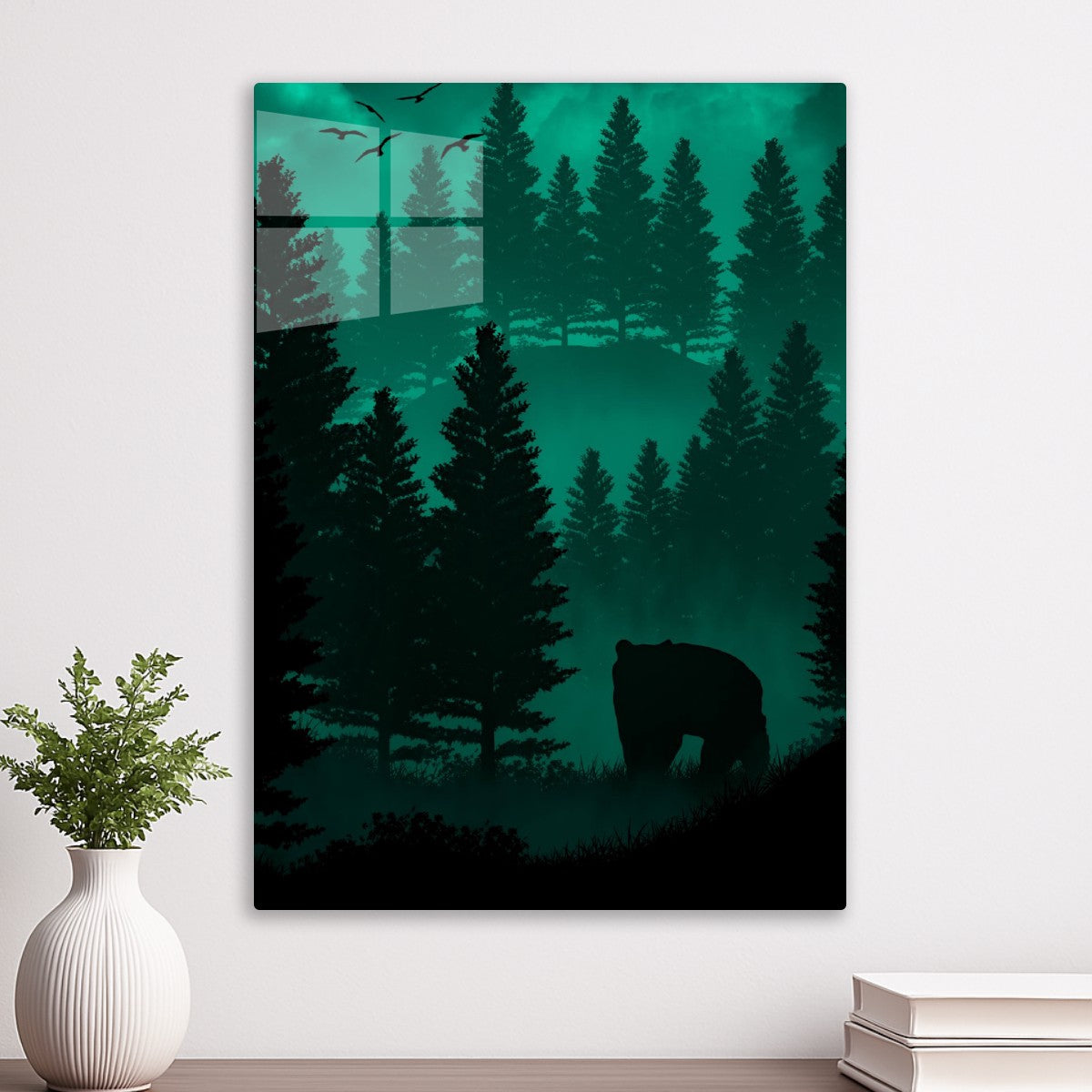 bear and forest