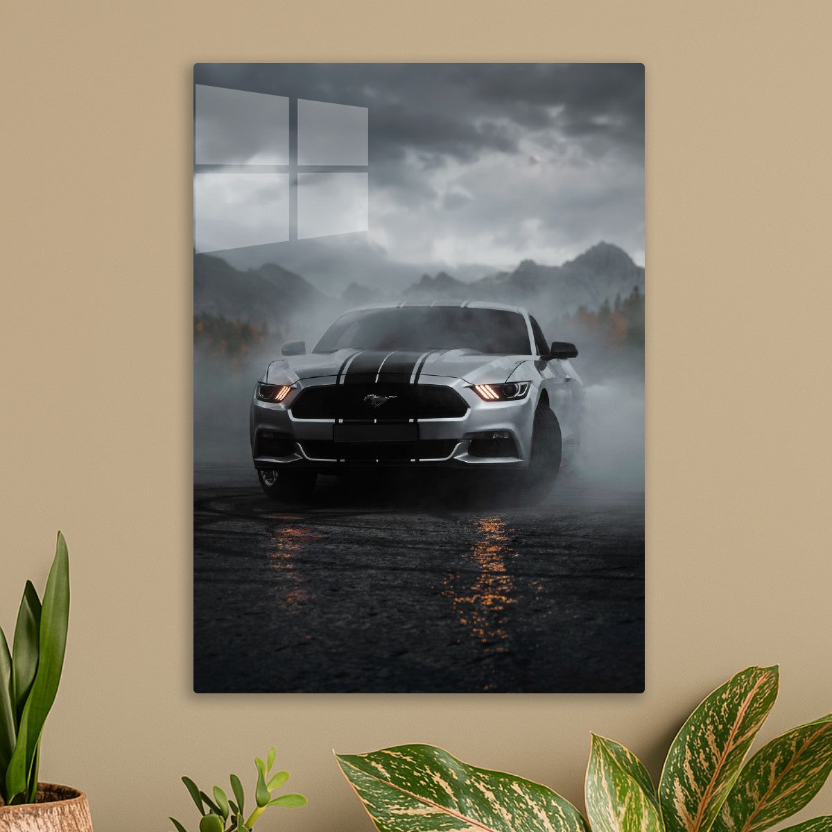 Mustang in the Mountain