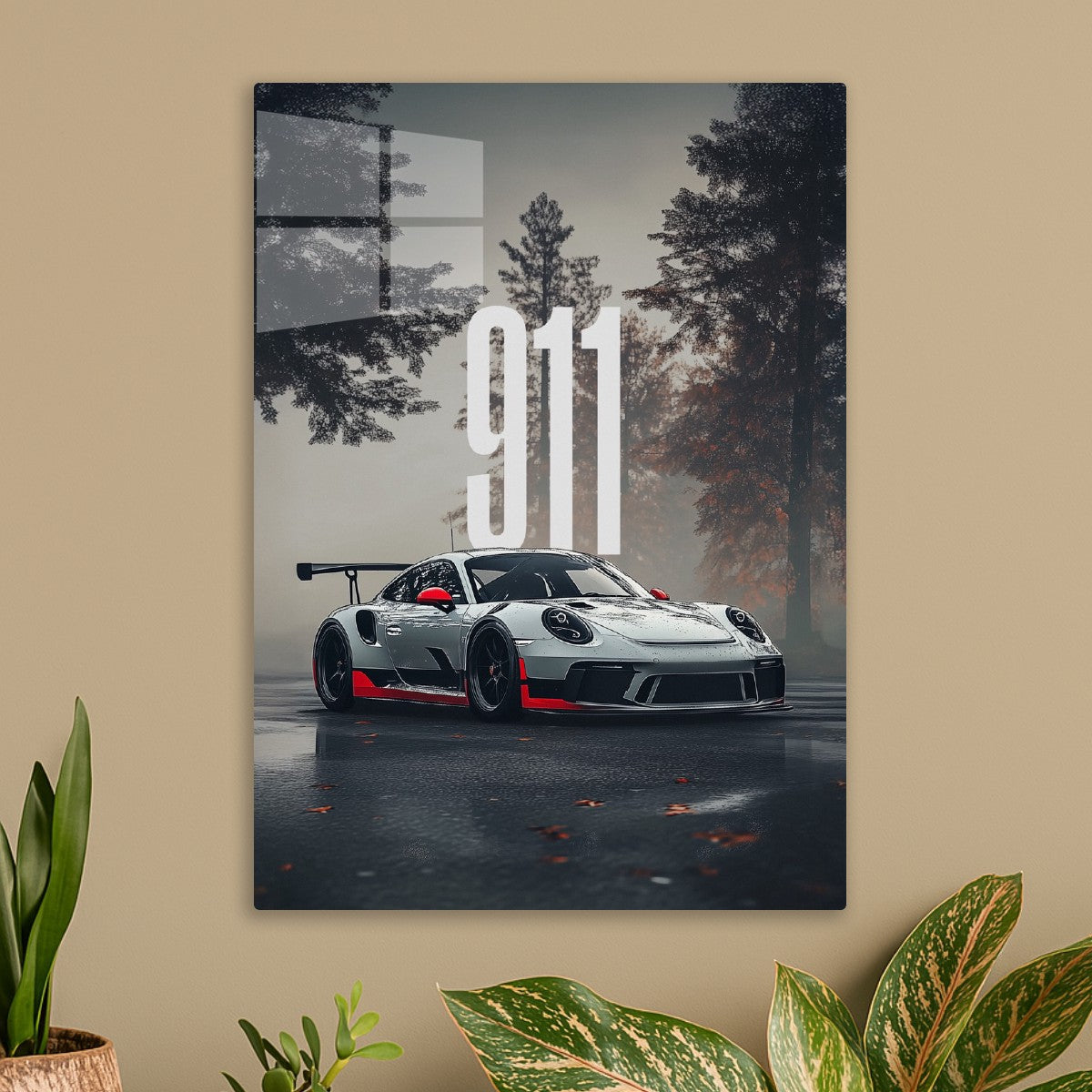 Porsche 911 GT3 RS in the Mist