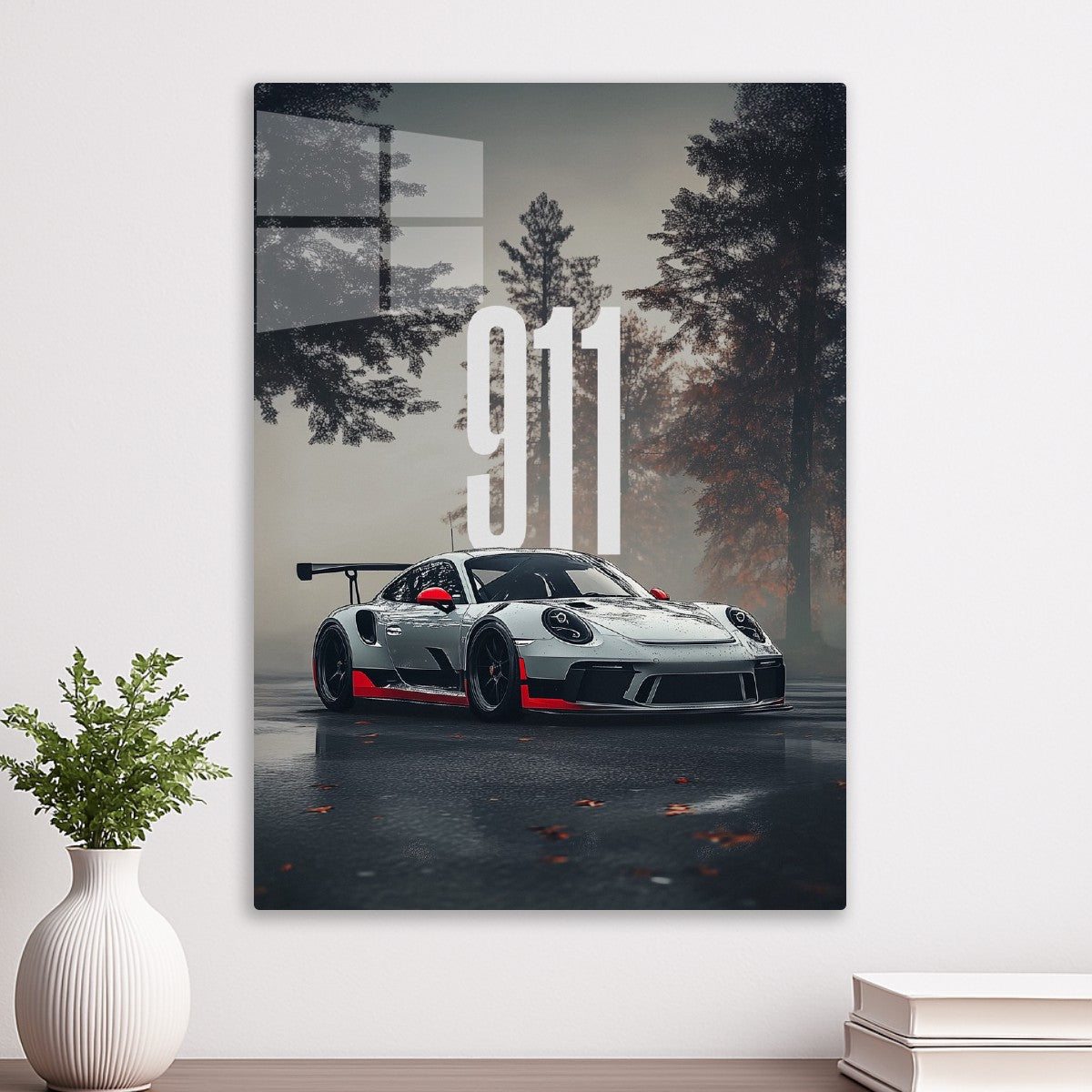 Porsche 911 GT3 RS in the Mist