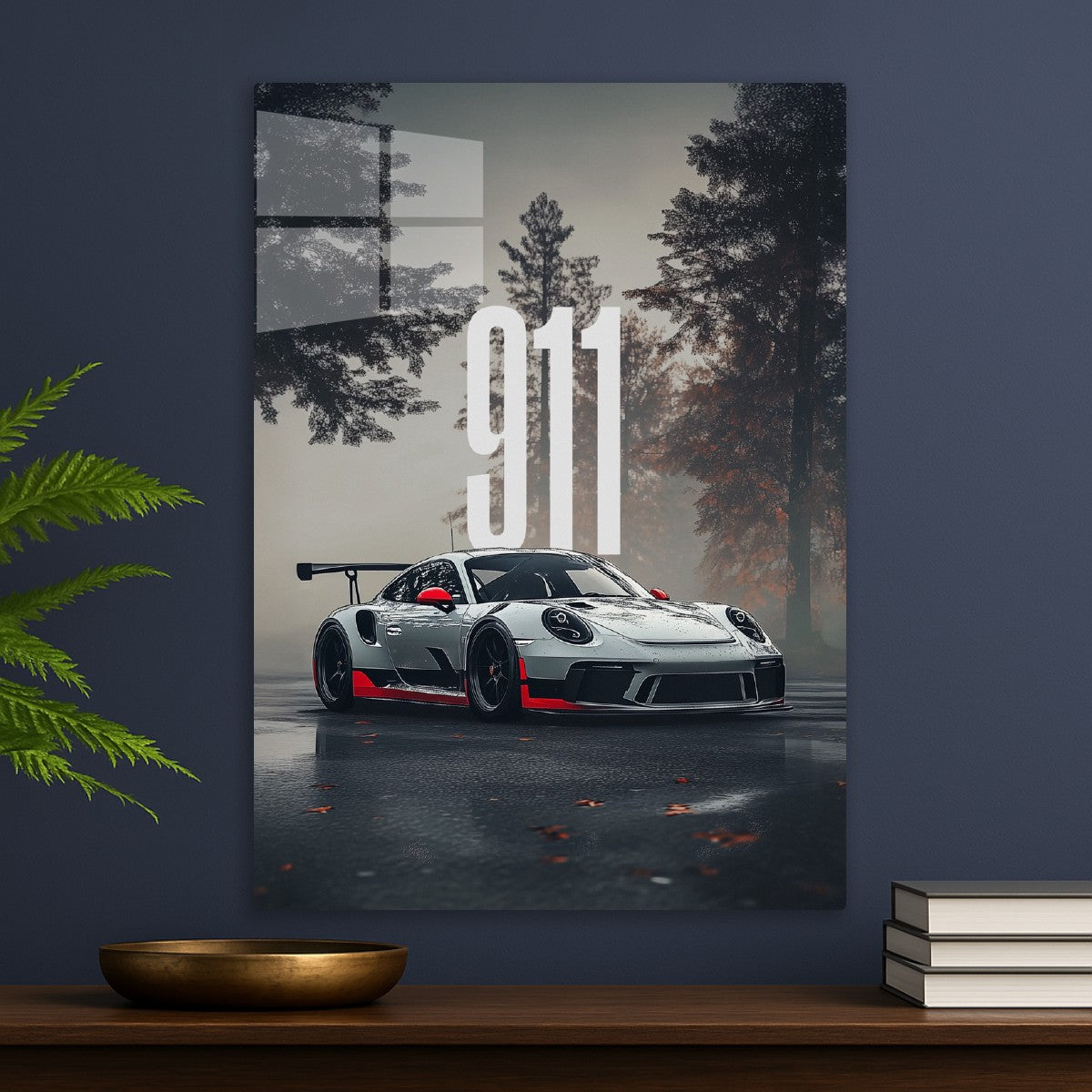 Porsche 911 GT3 RS in the Mist