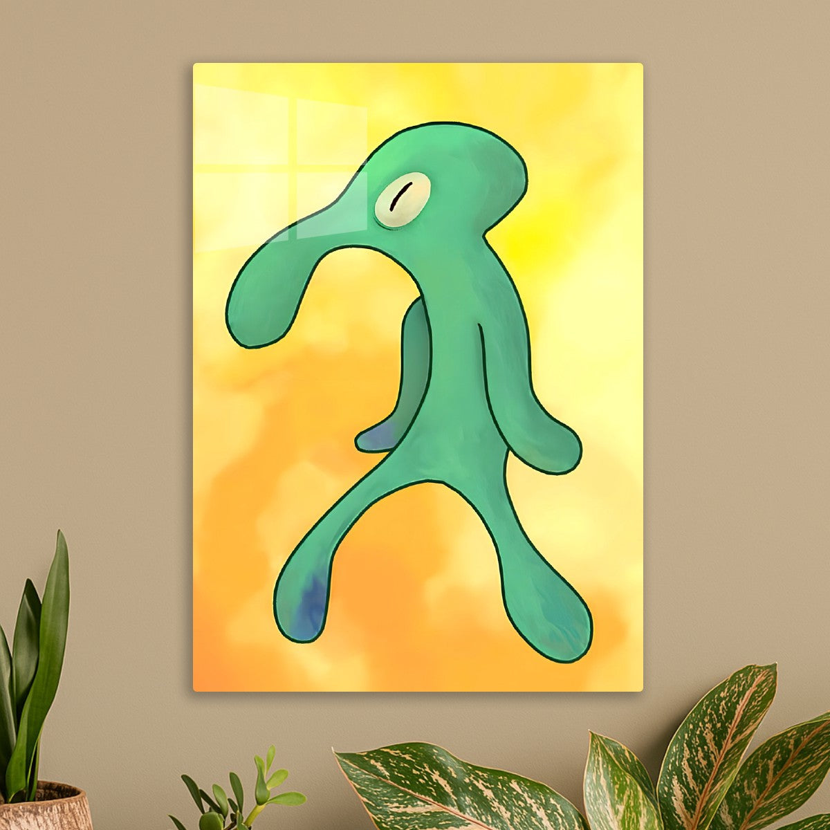 Squidward art
