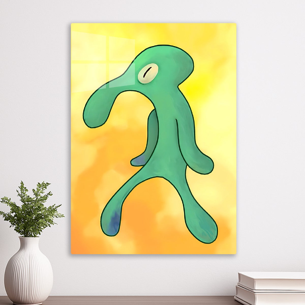 Squidward art
