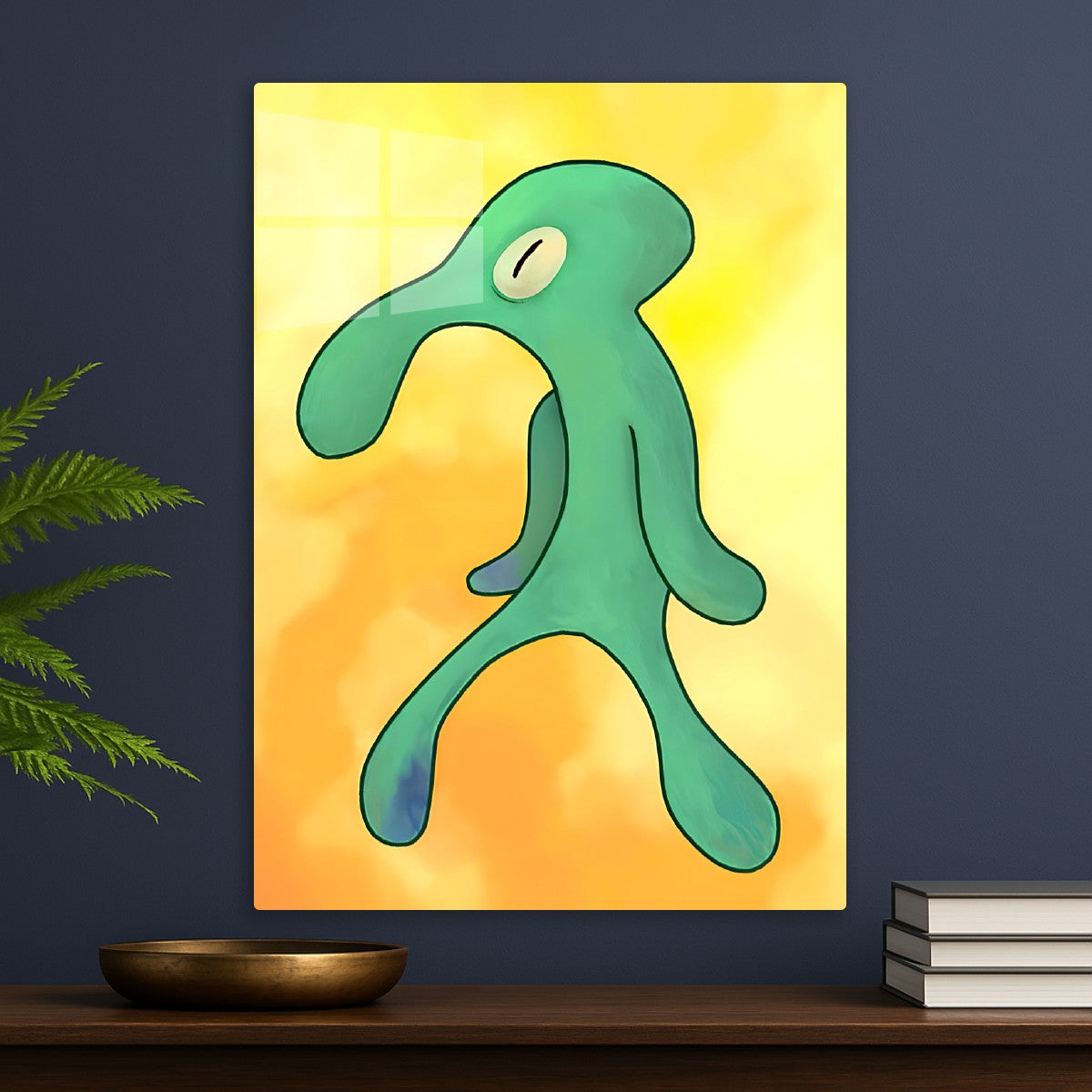 Squidward art