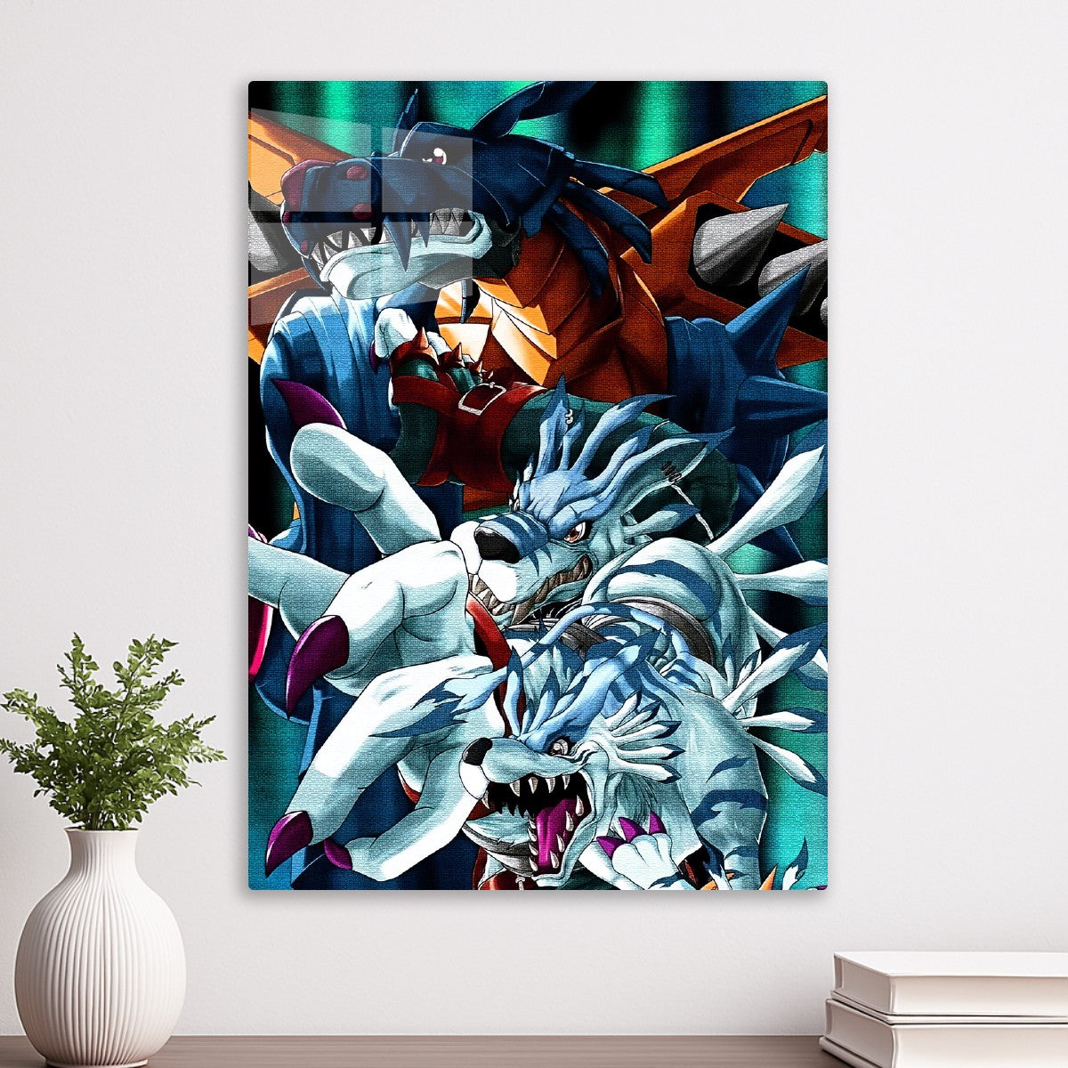 MetalGarurumon Style Art