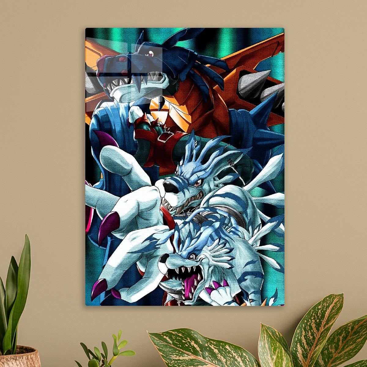 MetalGarurumon Style Art