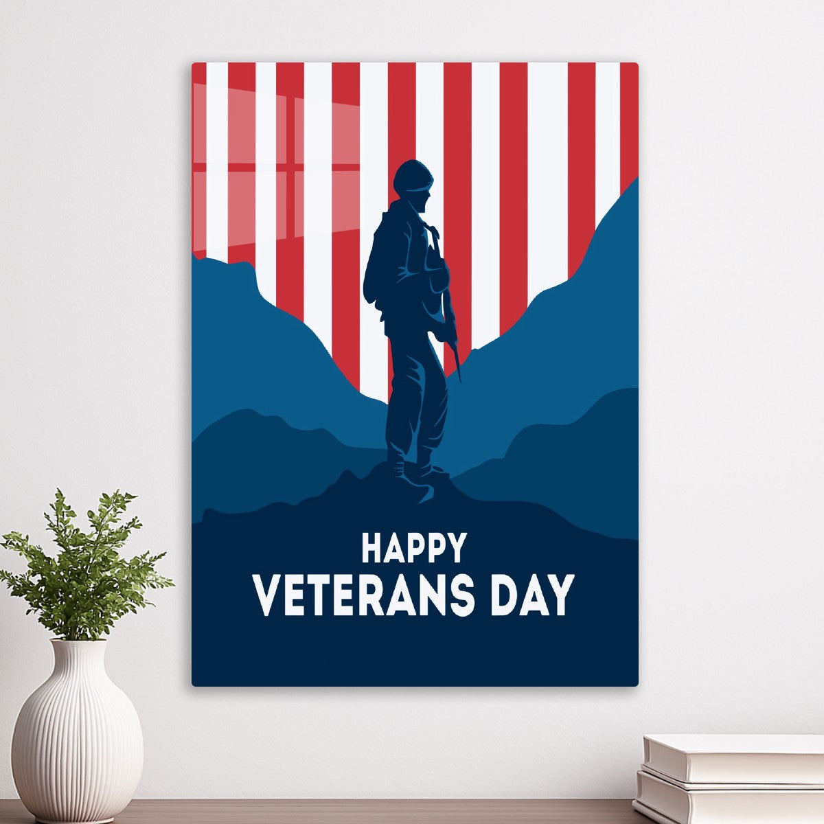 Happy Veterans Day Army Art