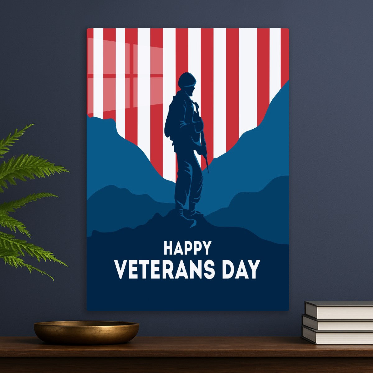 Happy Veterans Day Army Art