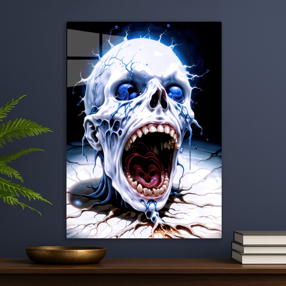 Zombie skull