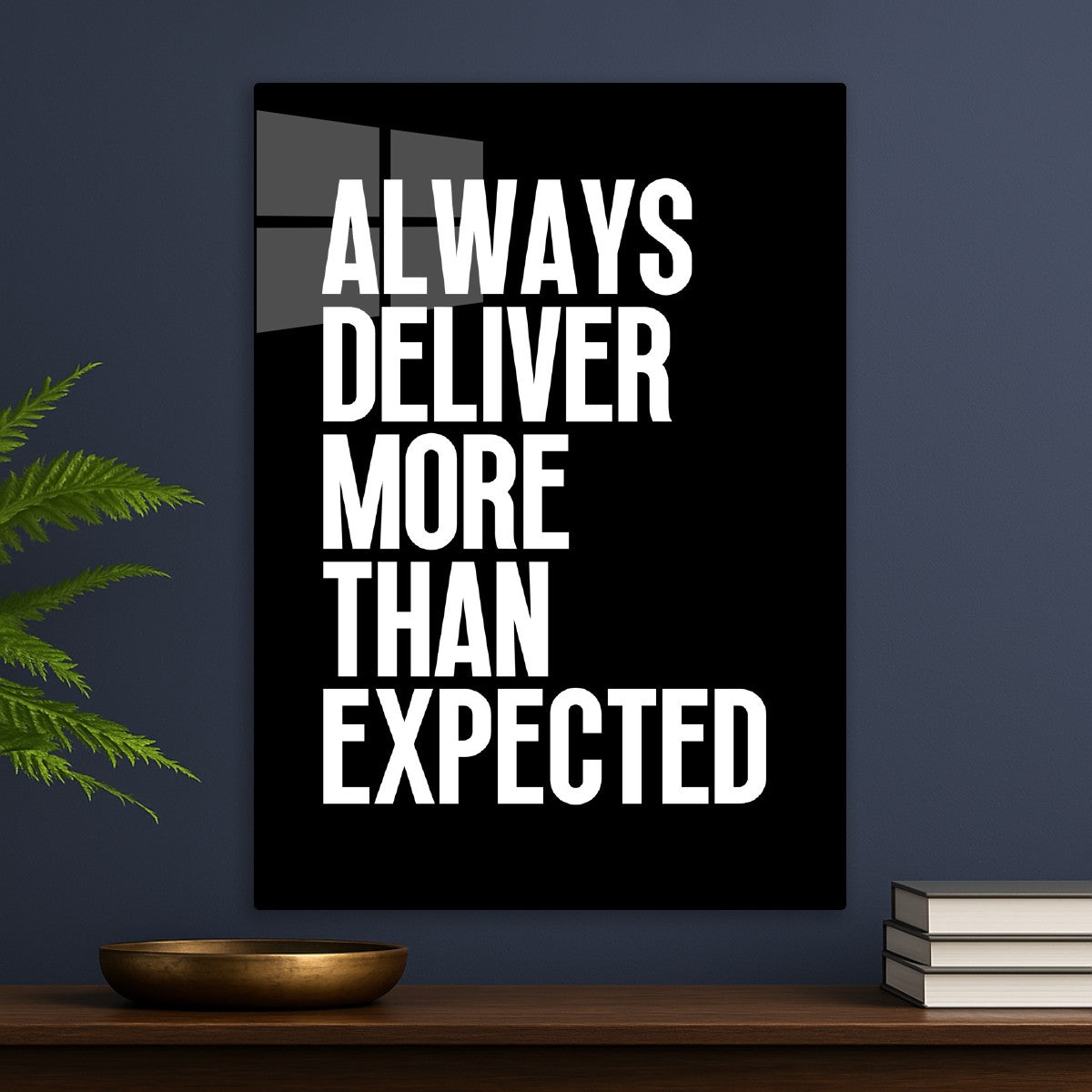 Always deliver