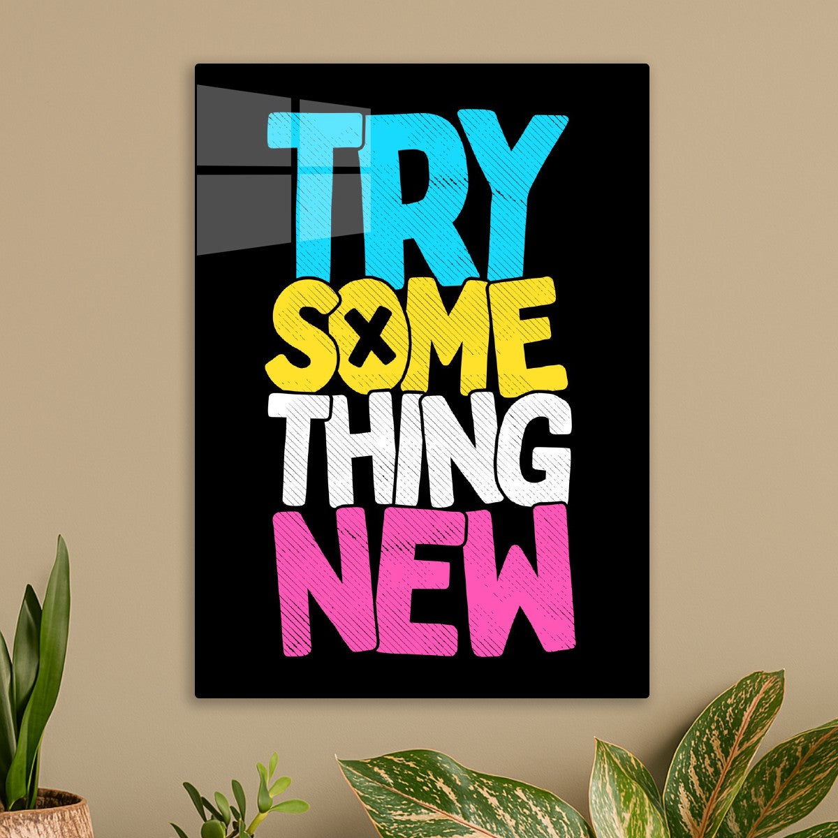 Try Some Thing New textart
