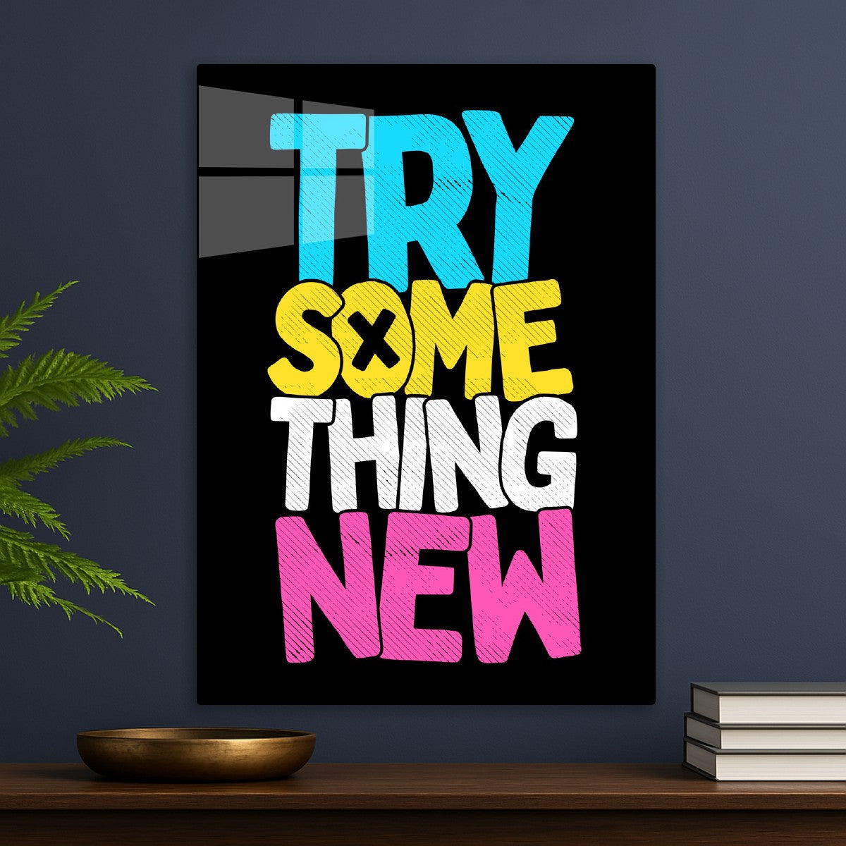 Try Some Thing New textart