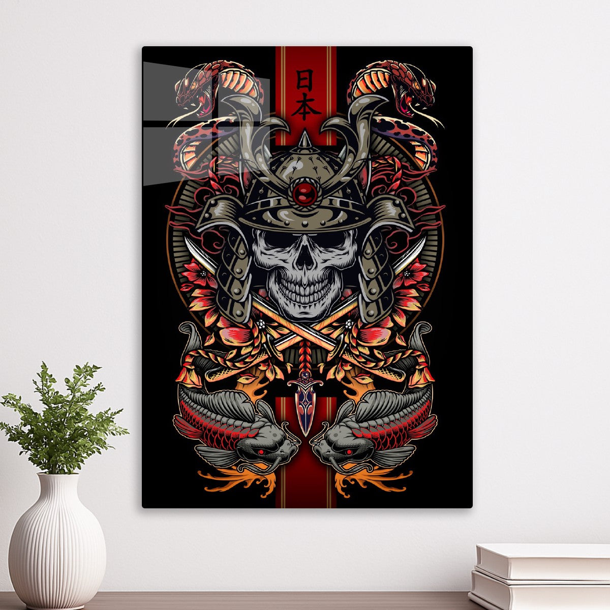 Samurai Skull Emblem