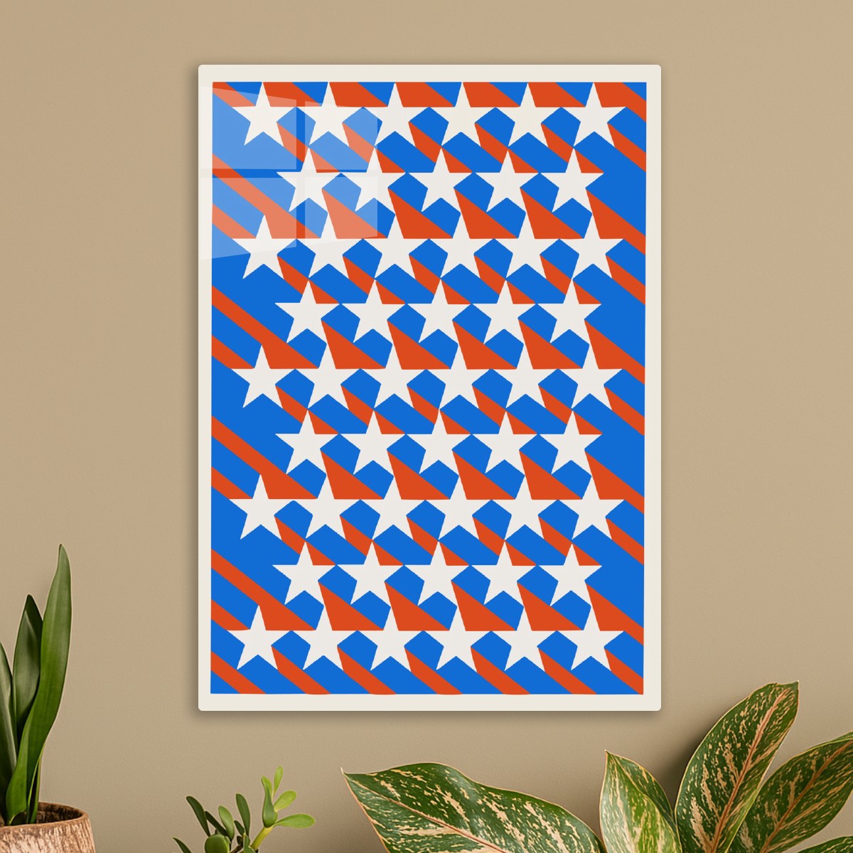 Stars Art Independence America
