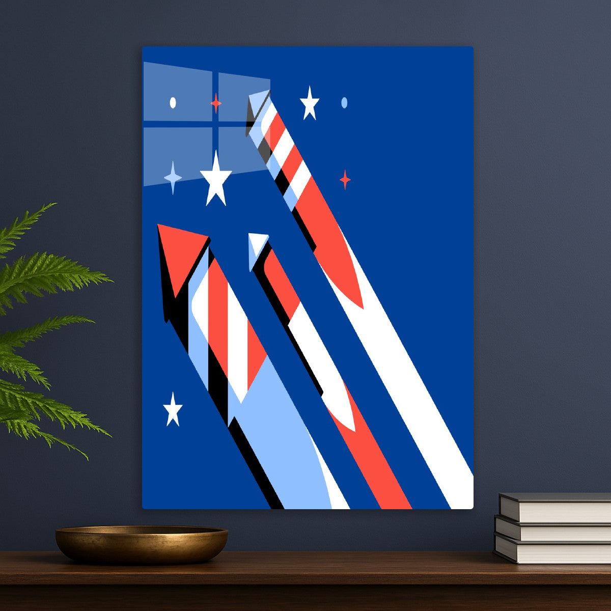 Rocket and Star United States