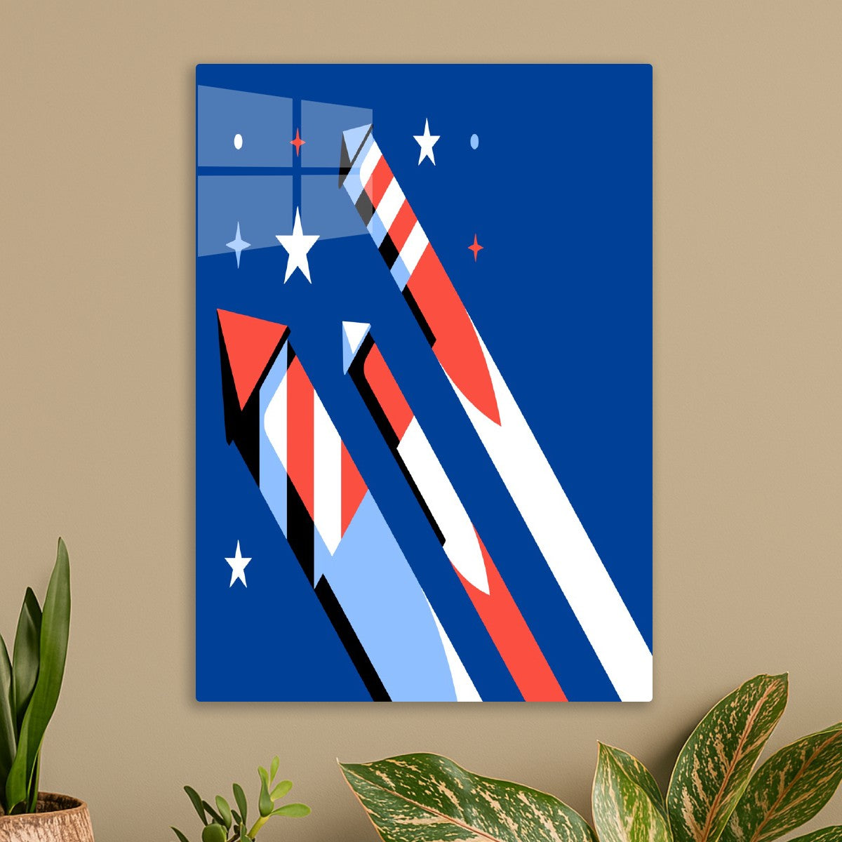 Rocket and Star United States